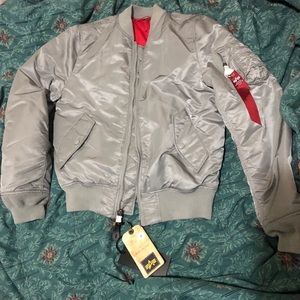 Alpha industries slim fit Flight jacket ☺️